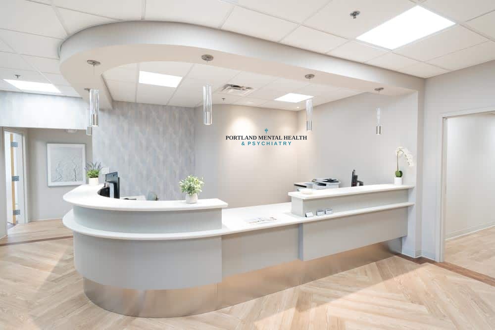 Portland Mental Health & Psychiatry reception area